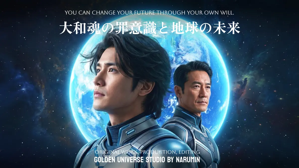 【AIシネマ】大和魂の罪意識と地球の未来  [2025.5/9に見た夢を物語風にしました]