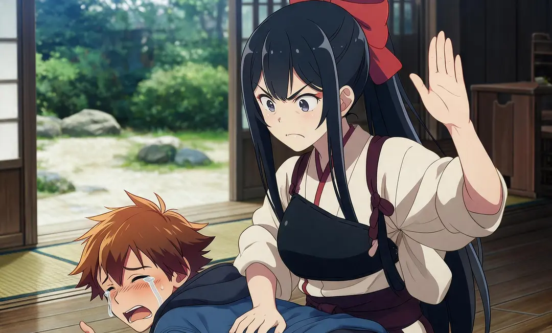 知内家の日常 大翔、追試のお仕置き/Daily Life of the Shiri-uchi Family: Hiroto; Punishment for Make-up Test