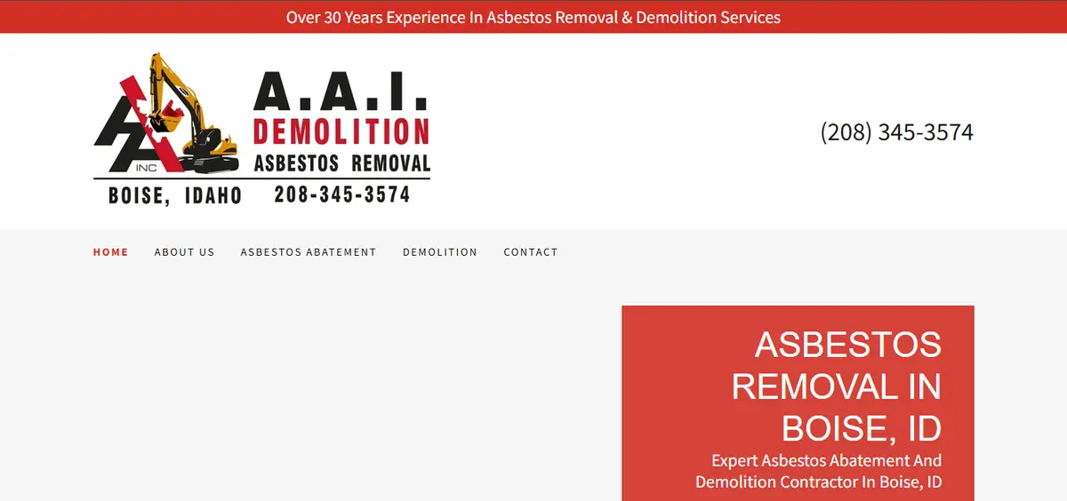 Safe Asbestos Abatement and Professional Demolition Services in Boise, Idaho