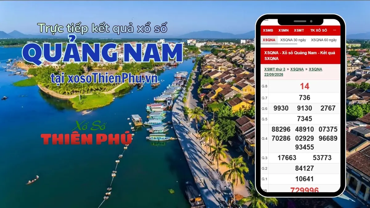 Xem kết quả KQXS Quảng Nam tiện lợi, hiệu quả
