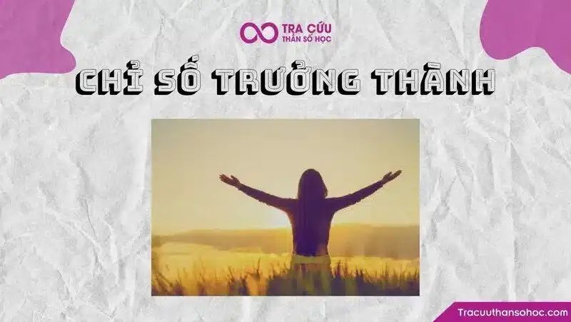 Chỉ số trưởng thành là gì? Ý nghĩa các con số trưởng thành trong thần số học
