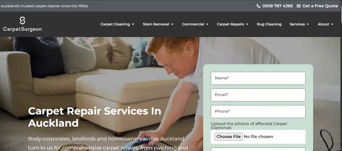 Professional Carpet Repair Solutions for Homes and Businesses Across Auckland