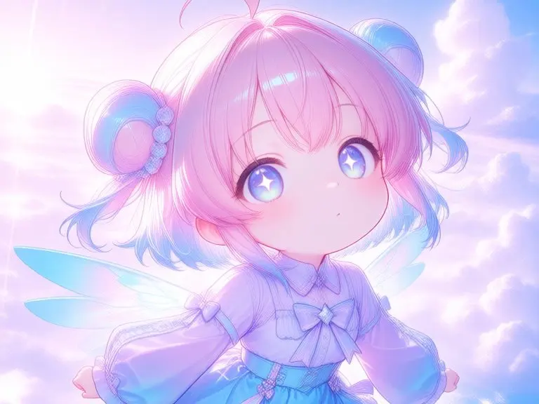 ちびキャラ AIイラスト 画像3枚