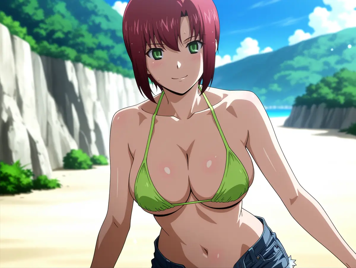 水着Rio正常位！