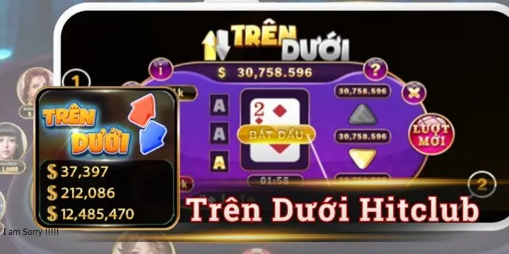 Trải nghiệm Trên Dưới Hitclub dễ hiểu