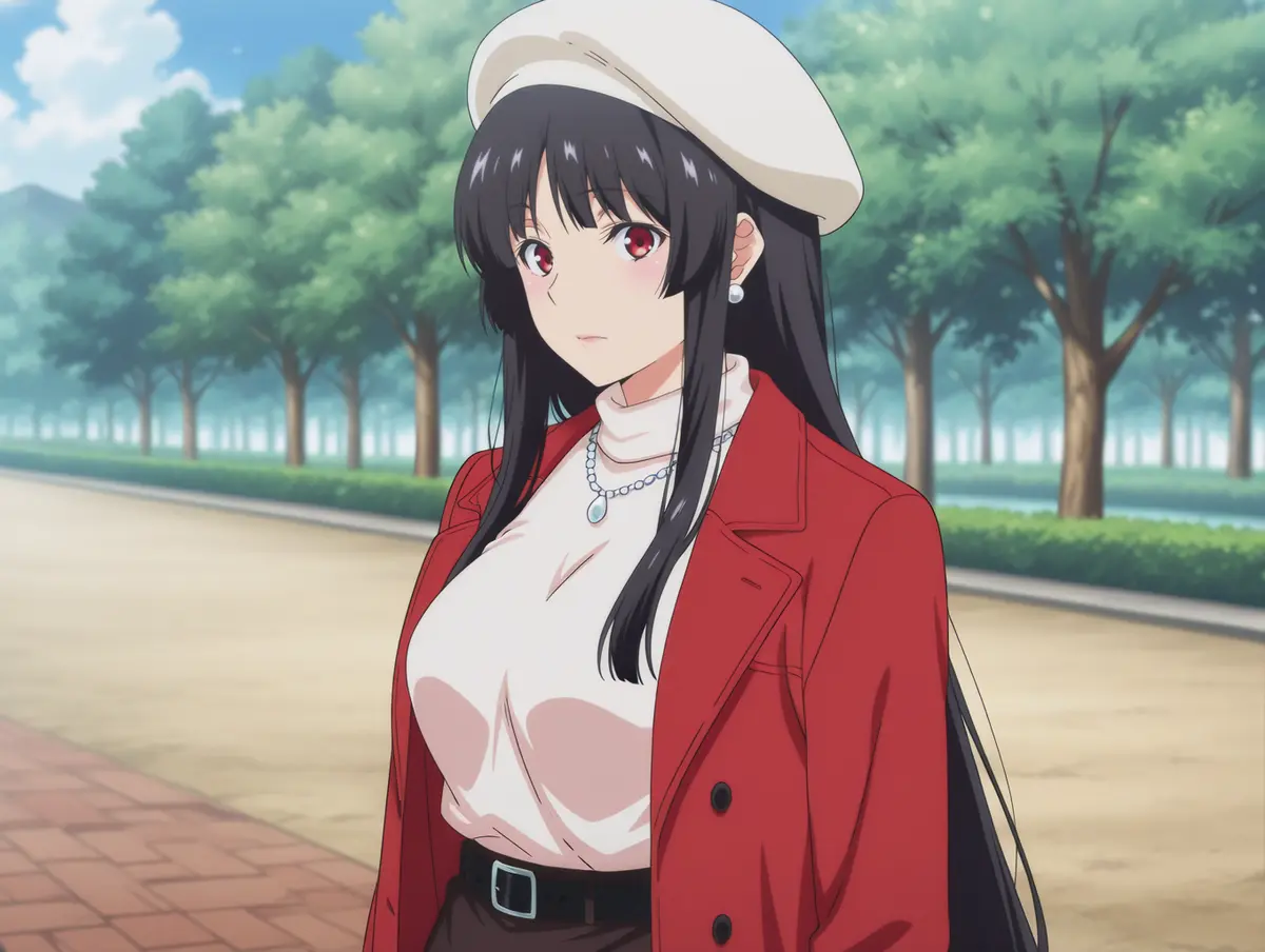 輝夜様とお外でSEX！