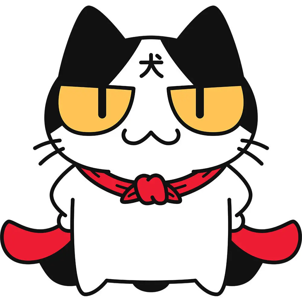 【投げ銭リクエスト】額に「犬」+「マント」のイラスト