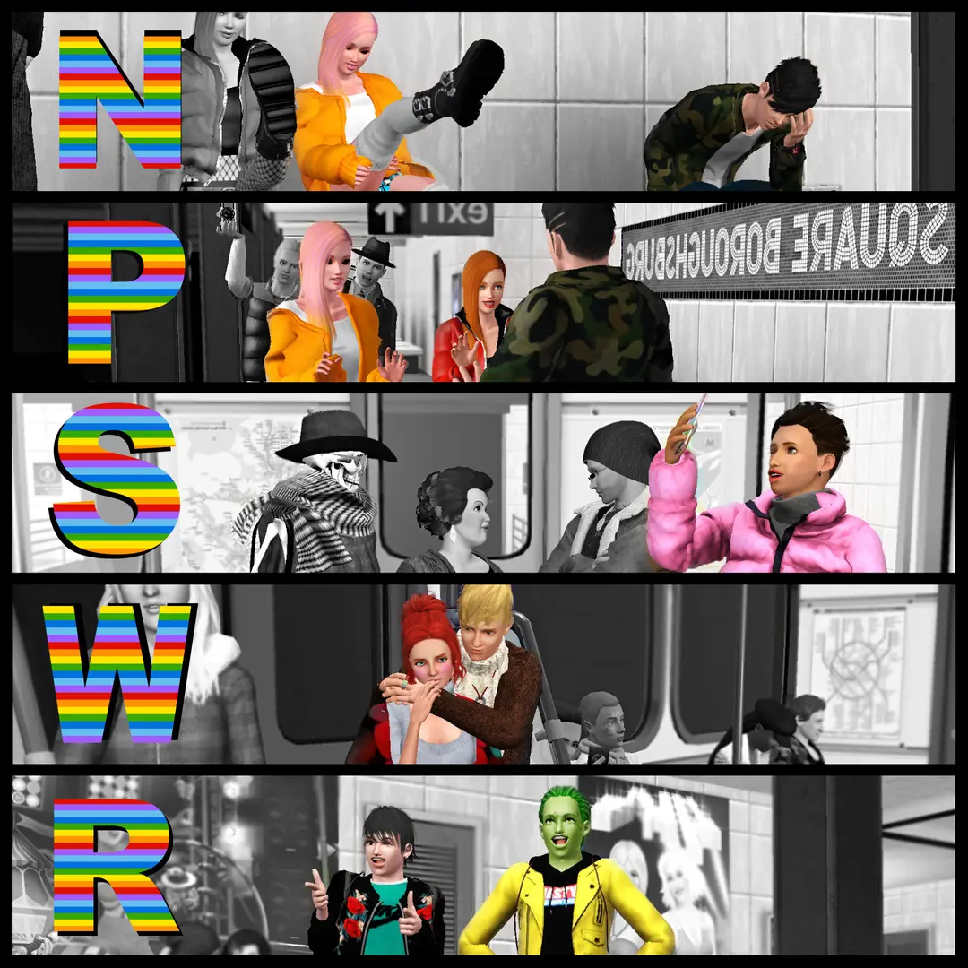 [The Sims3]Pose Dump “NPSWR”
