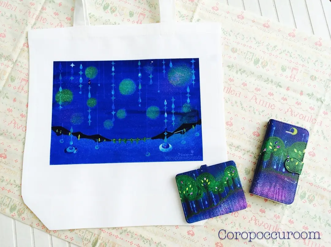オンラインショップにて「碧い世界」グッズをお届け中☆彡