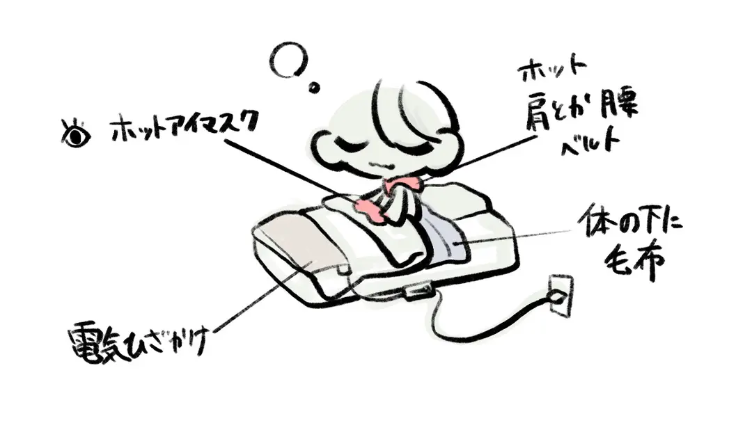 最近の安眠セット