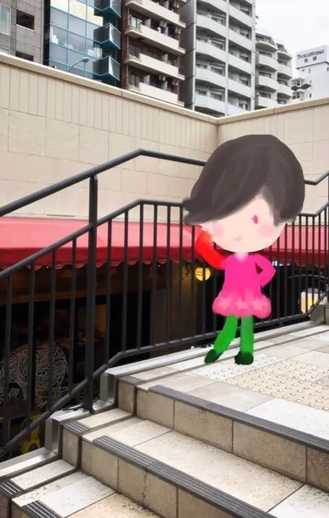 ファッションスナップ風椿