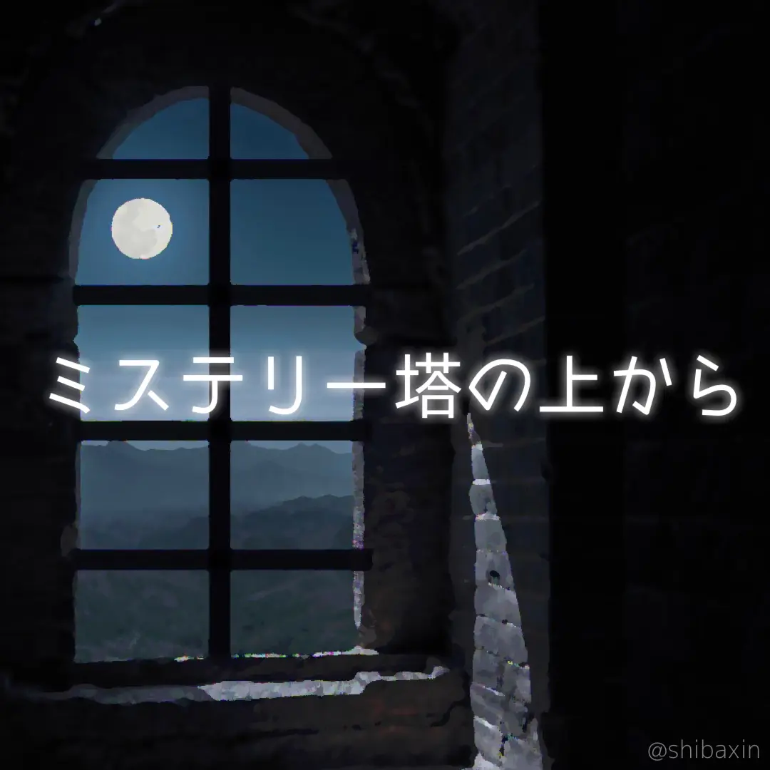 ミステリー塔の上から