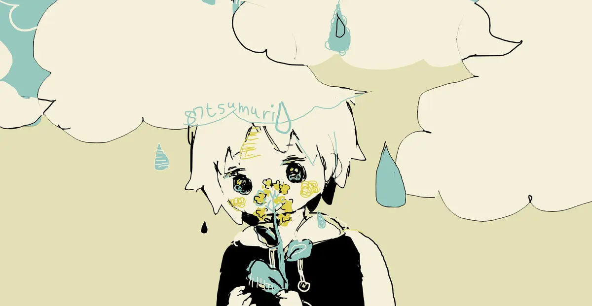 菜種梅雨。🌼🌧