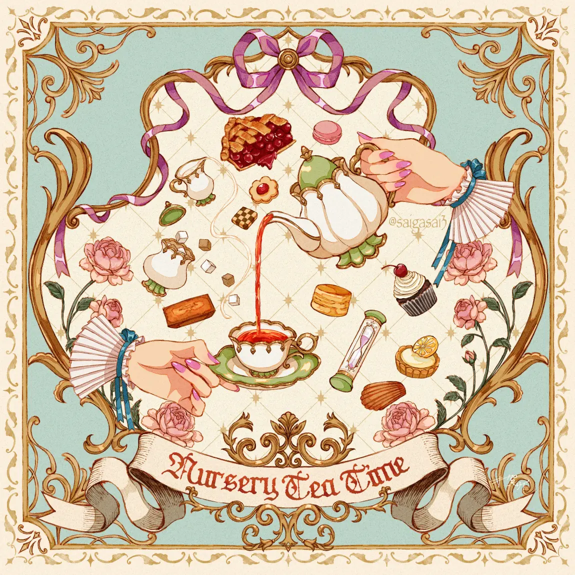 nursery tea time