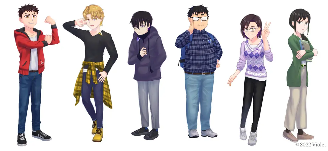 【実績】キャラクターイラスト