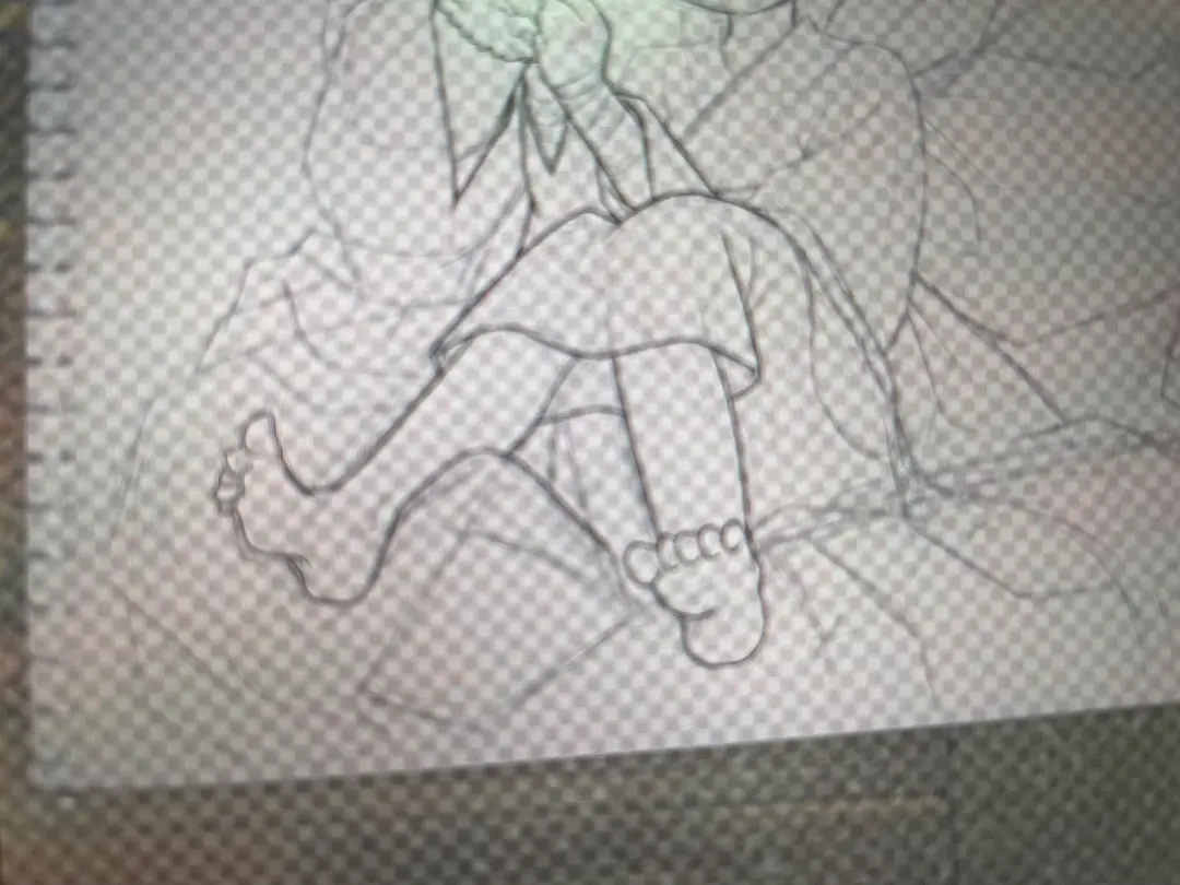 静ちゃんとお小夜進捗＋落書き