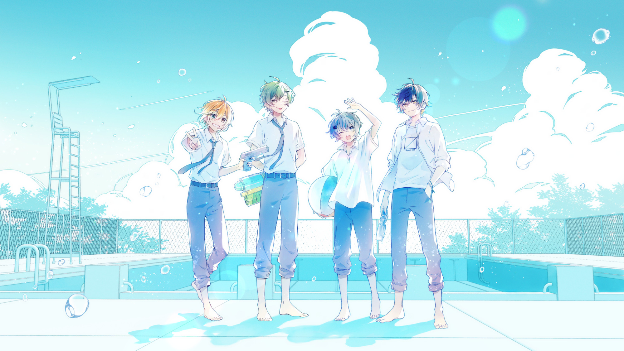 Love me, Love you/青と夏 きみゆめ『青と夏』カバー | 小夏一花 | OFUSE (オフセ)
