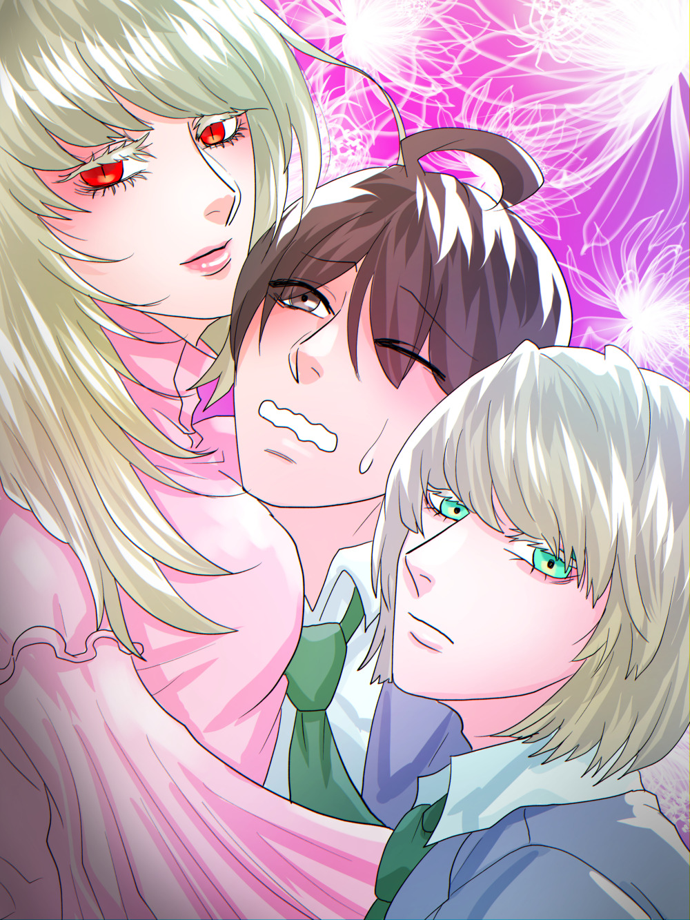 勃起　赤面 淫魔系『人たらしの同僚が俺には赤面するんだが！？』 | にらろーる@人外創作BL小説（R18）・漫画 | OFUSE (オフセ)