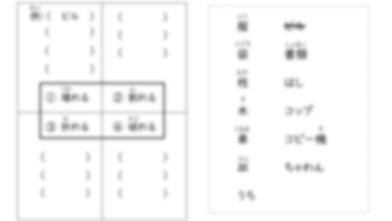 ことばの整理【壊れる・割れる・折れる・破れる】 | つばき | OFUSE (オフセ)