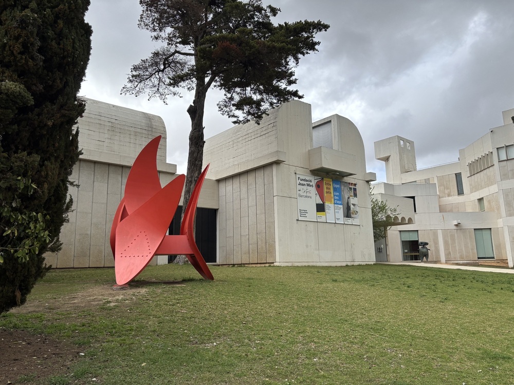 スペインに行ってきた② ミロ美術館