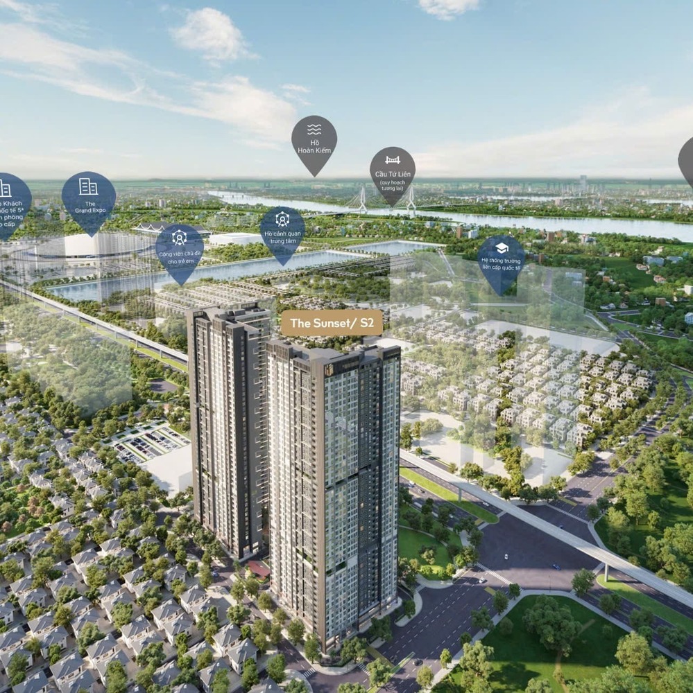 Thiết Kế Và Không Gian Sống Tại S2 The Sunset Masteri Grand Avenue  