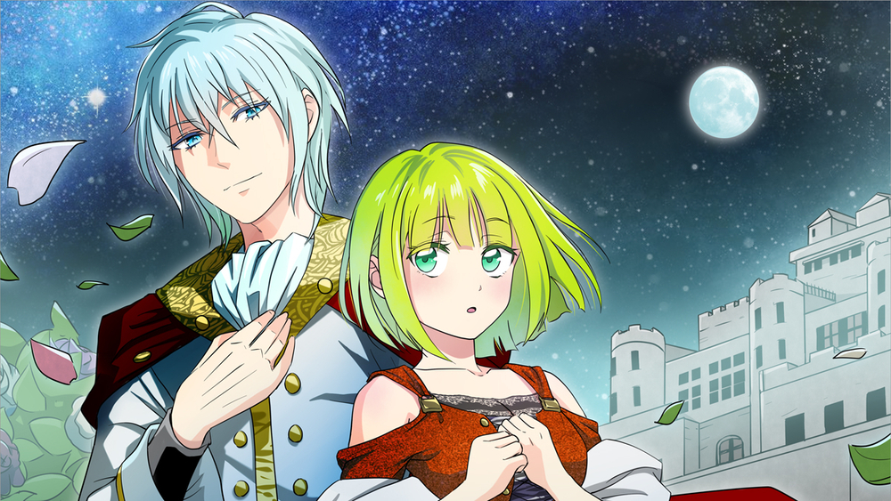 イメージイラスト(アニュアスとフローラ)投稿しました！