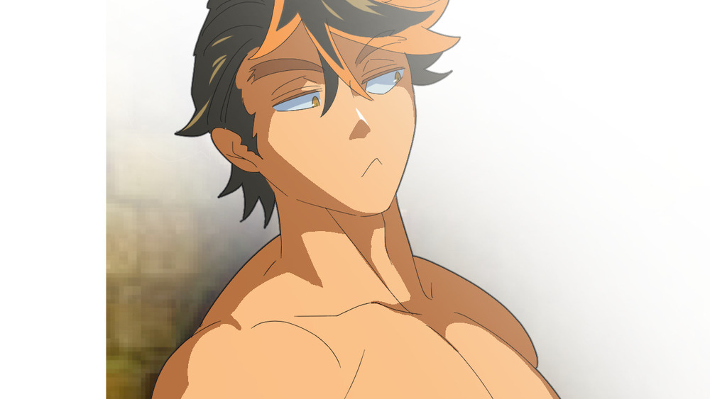 ウミウシ着想柄ボードショーツ