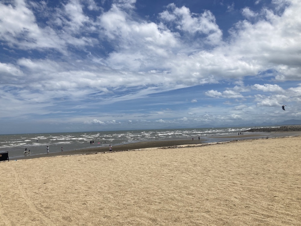 海に行ってきたよ(*'▽')