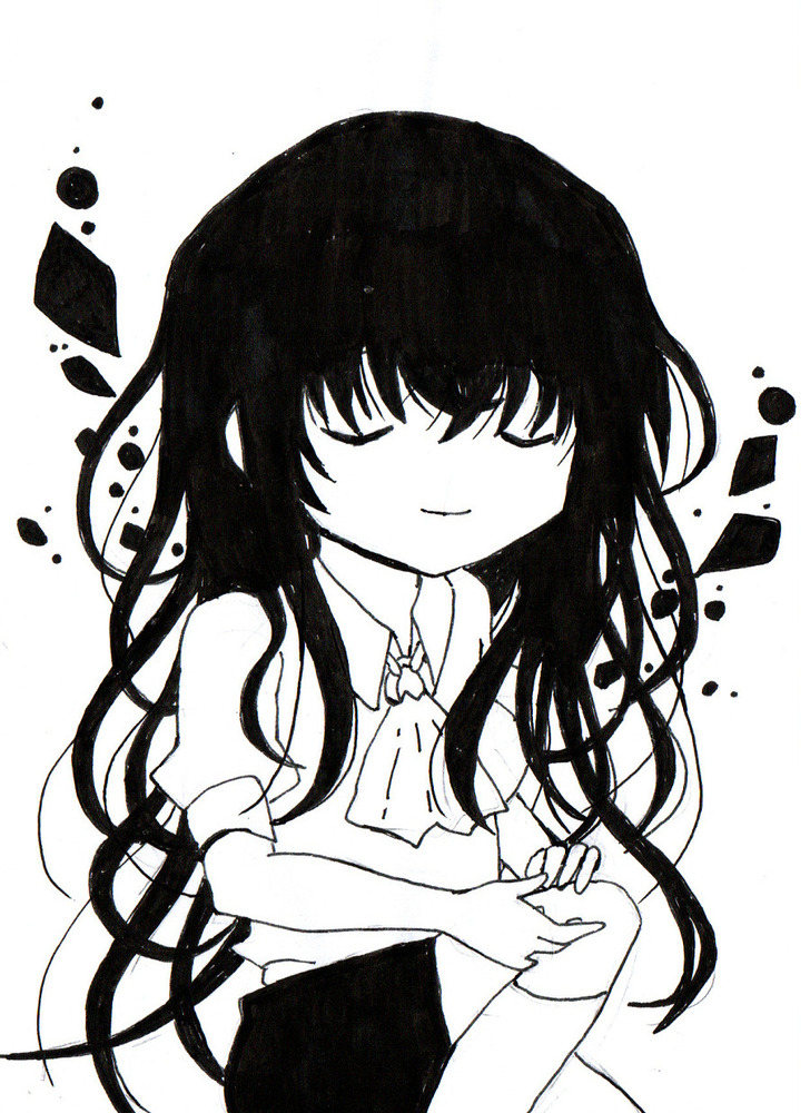 少女絵です