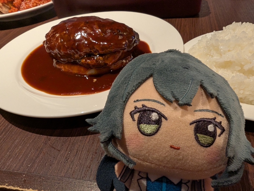 ハンバーグには夢が詰まってるんだよ