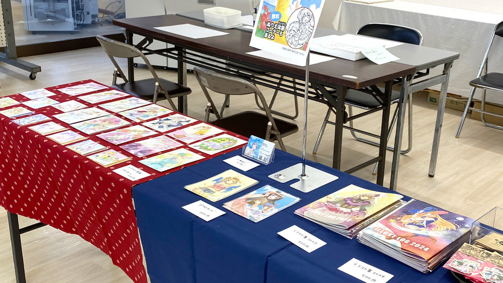 イラスト販売会＆塗り絵体験会またまた楽しかったです！