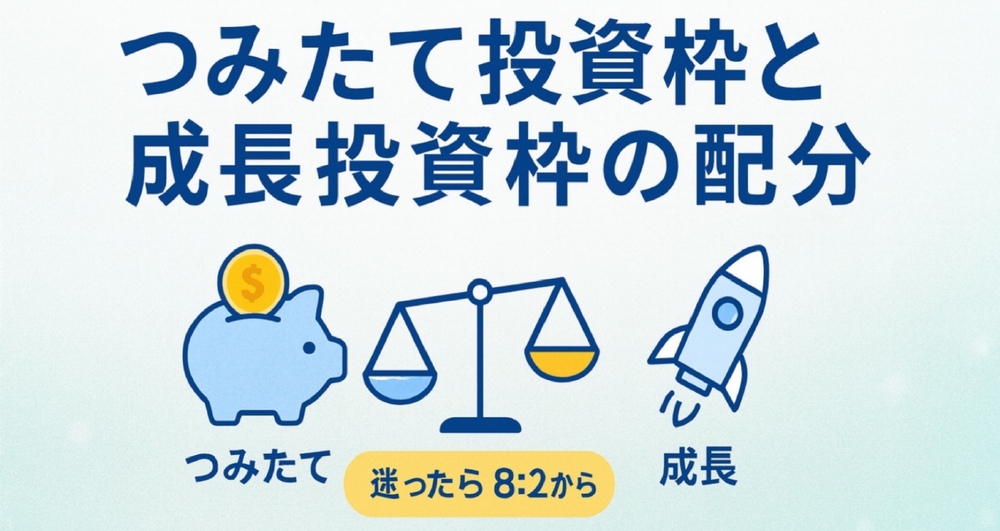 【用語解説#7】つみたて投資枠と成長投資枠の配分（新NISA）