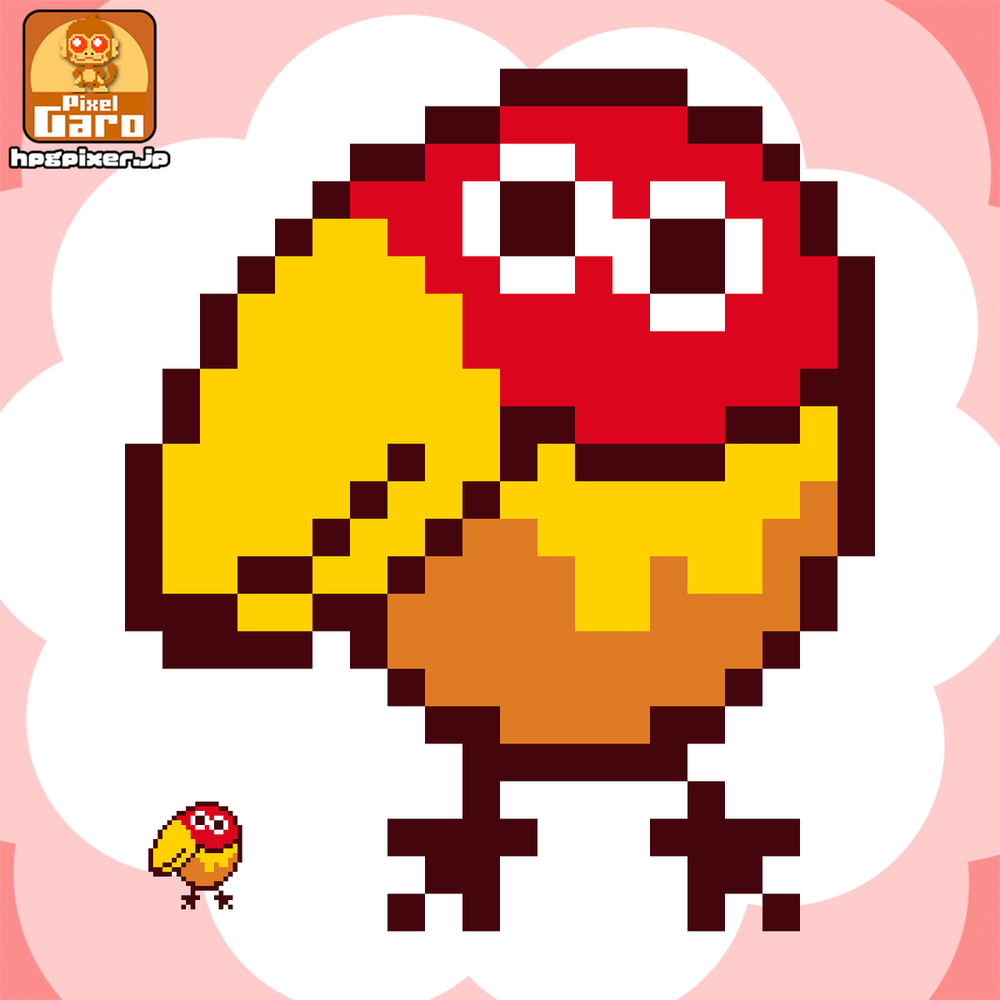 【ドット絵】キョロちゃん (森永製菓)