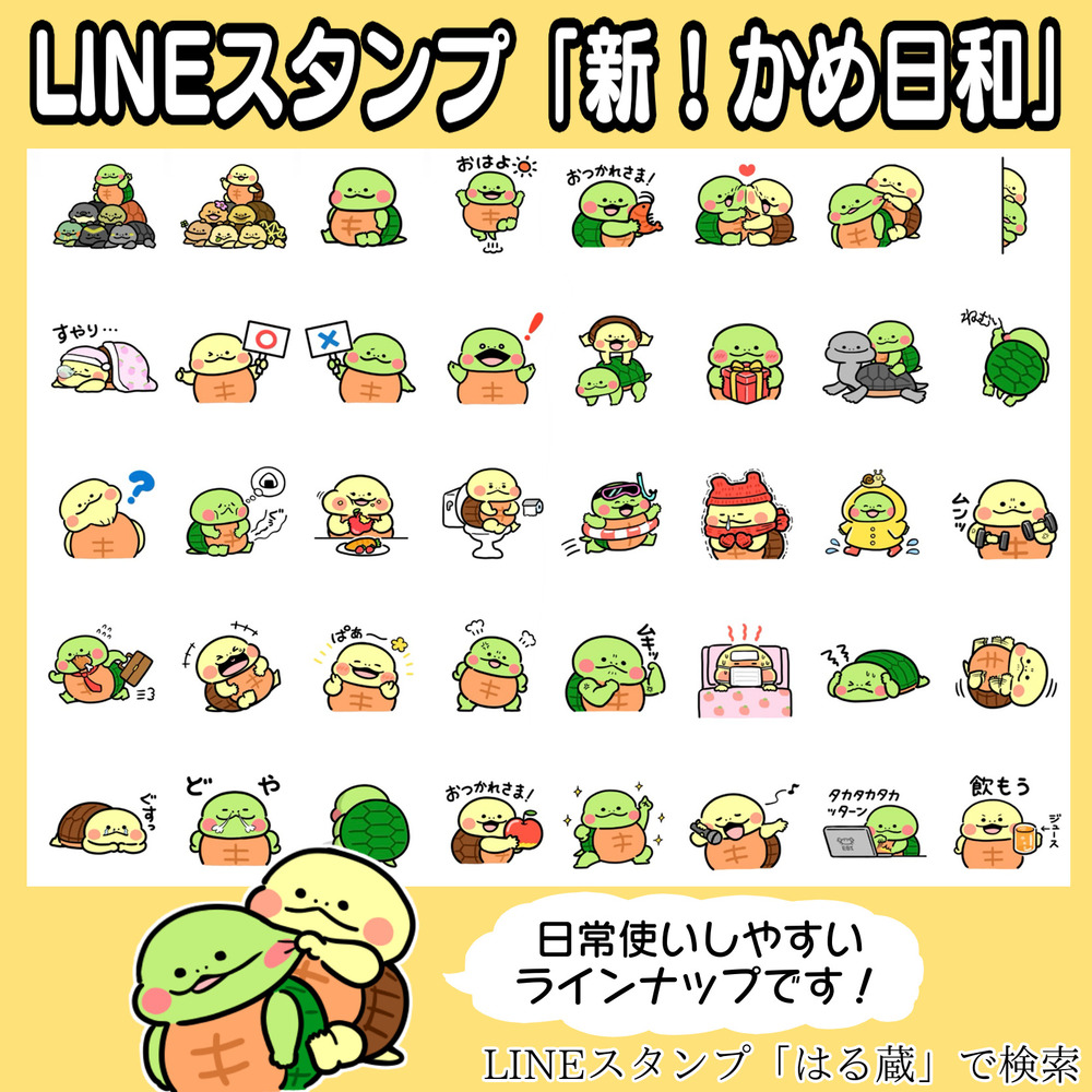「新！かめ日和」リリース