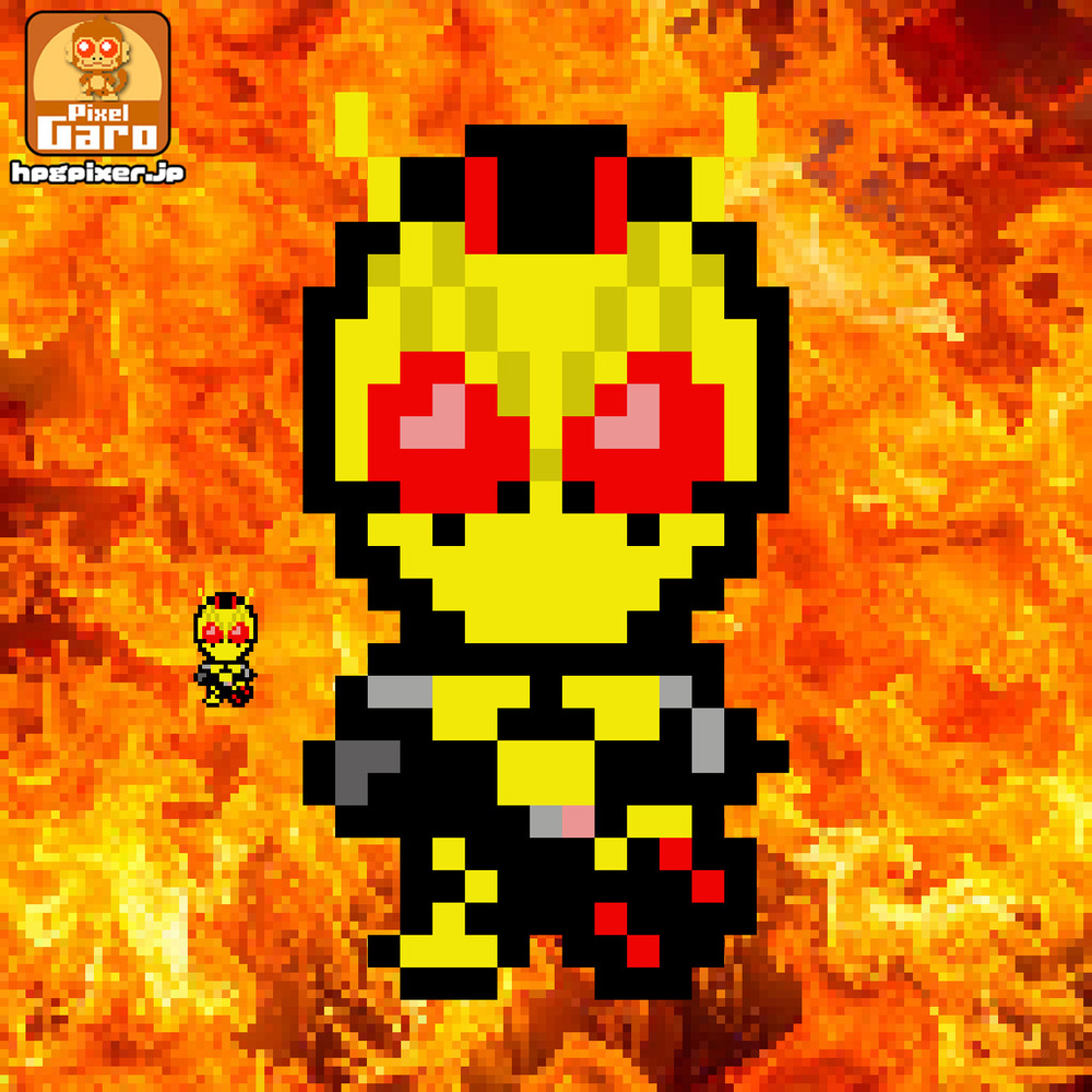 【ドット絵】MOTHER2風 仮面ライダーゼロワン