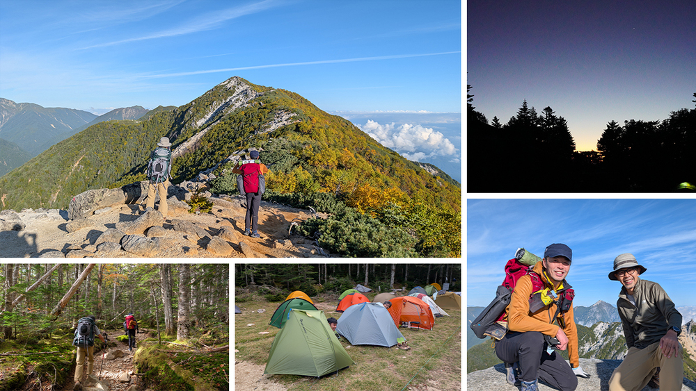 【9月のイベントレポート②】1週ねばって大当たり！Sea to Summitではじめる鳳凰三山テント泊縦走
