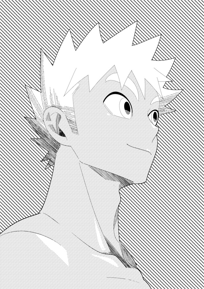 モノクロ漫画表現-栄太