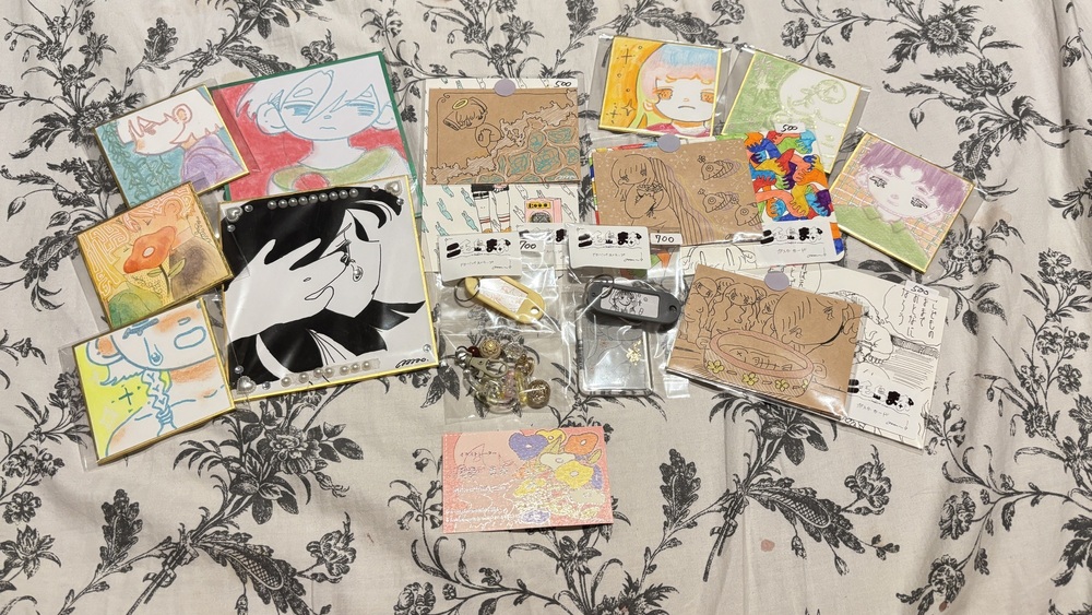 ぱんだっこミニ色紙展は明後日