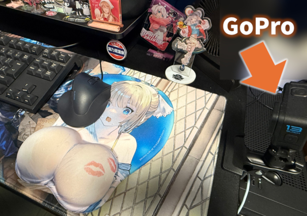 アクリルスタンドたくさん！配信手元カメラ環境を見てみよう！