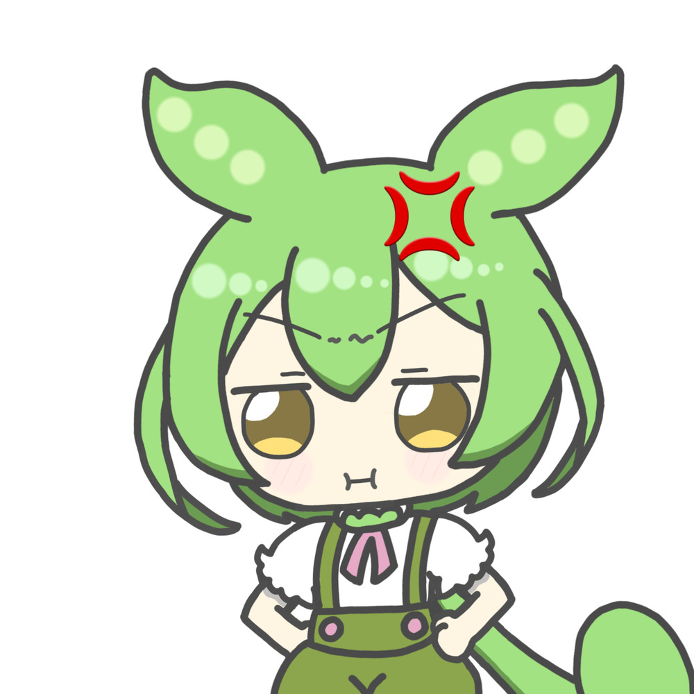 動く！ずんだもんLINEスタンプ作成中！