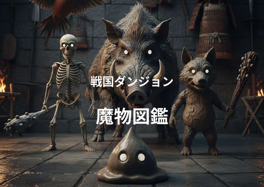 戦国ダンジョン：魔物図鑑 マッドボア