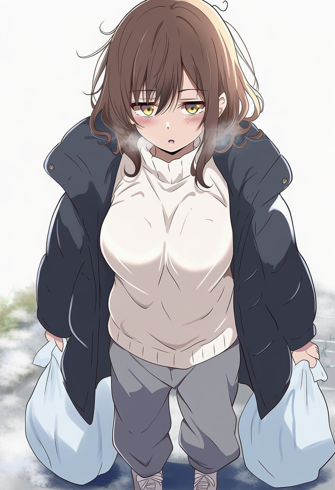 ご近所人妻さんのごみ捨て