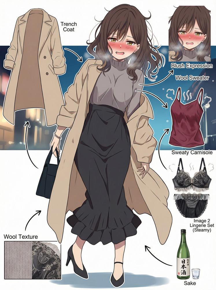 酔っ払ったおねえさん