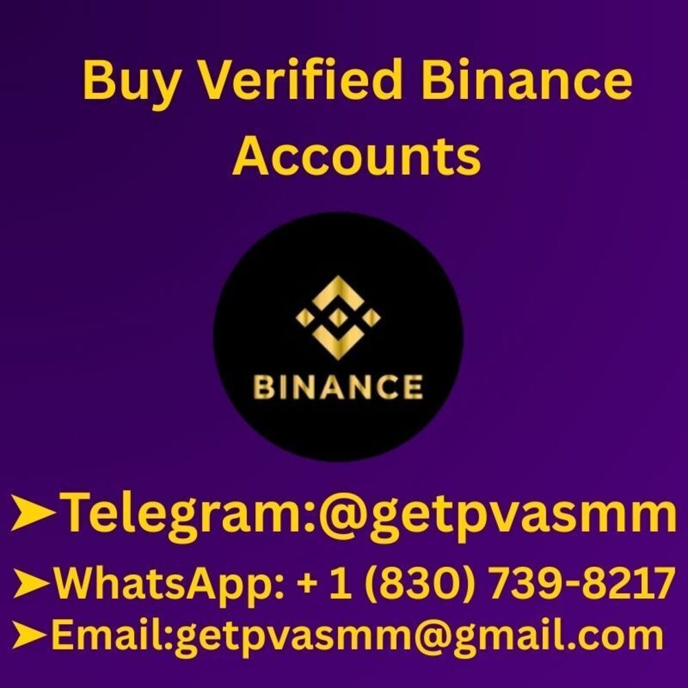 171 Best Places to Buying Verified Binance Accounts