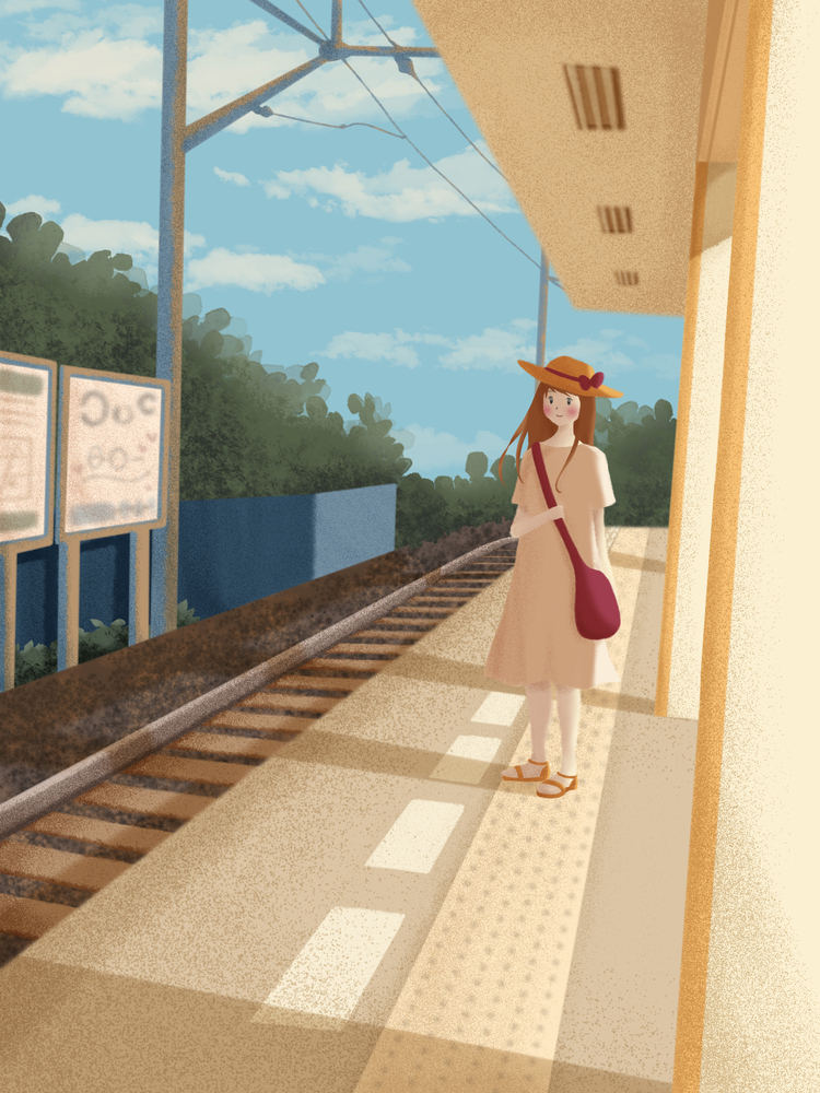 どきどきの一人旅