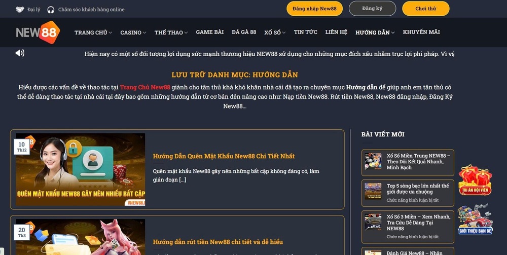 Hướng dẫn New88 dành cho người muốn trải nghiệm ổn định và lâu dài