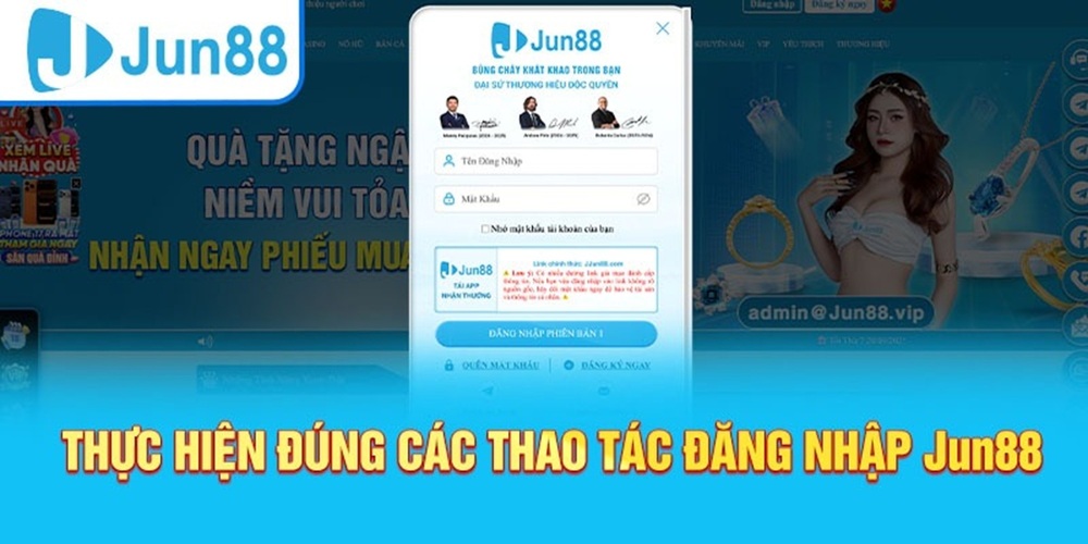 Đăng nhập Jun88 và trải nghiệm tiện lợi trên nhiều thiết bị