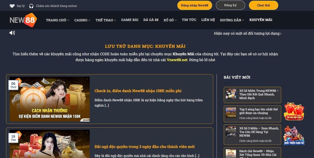 Khuyến mãi New88 và chiến lược phát triển bền vững