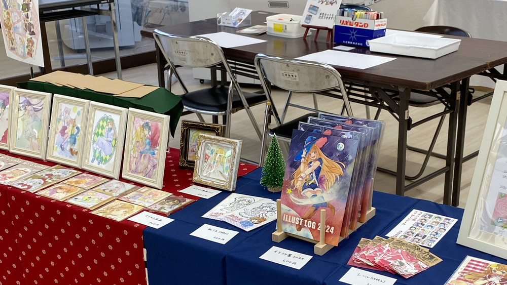今回も楽しかったです！イラスト販売会＆塗り絵体験会