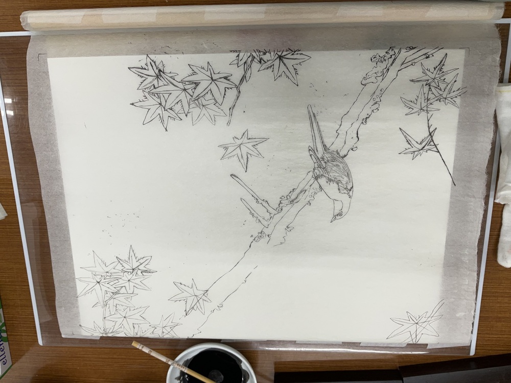 若冲の模写作品、全体図